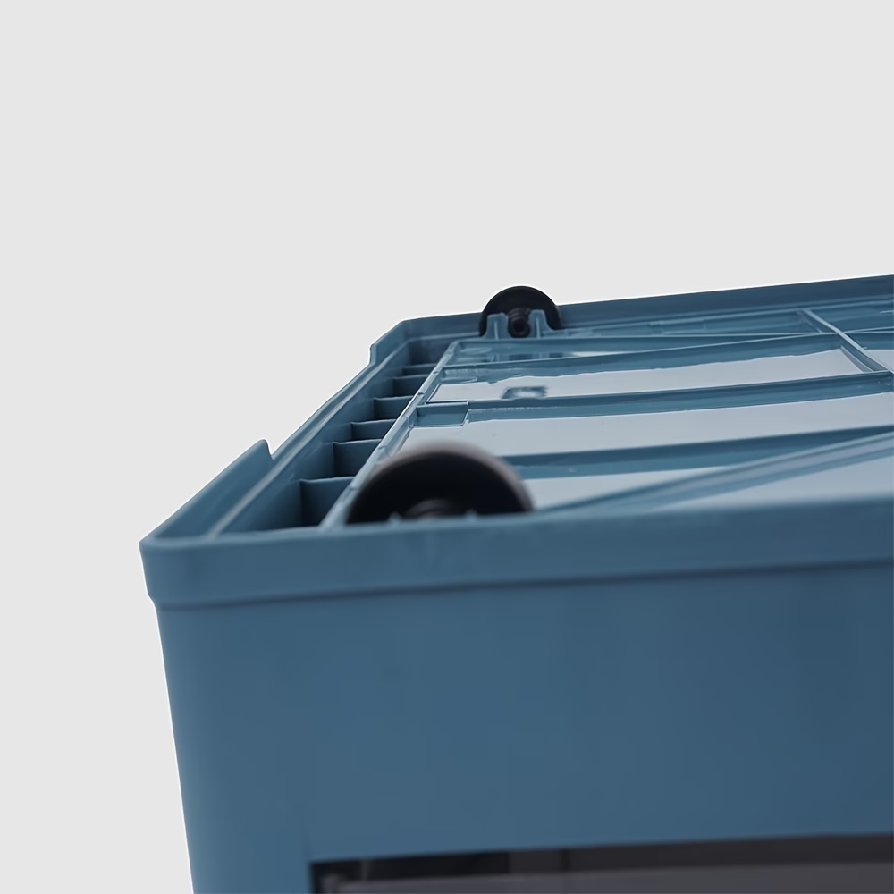 Large capacity brown folding storage box