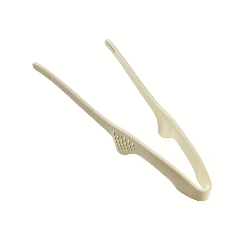 Multifunctional silicone non-slip barbecue food tongs and bread tongs