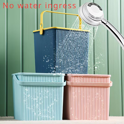 Heavy-duty storage box with lid - bathroom storage basket stool