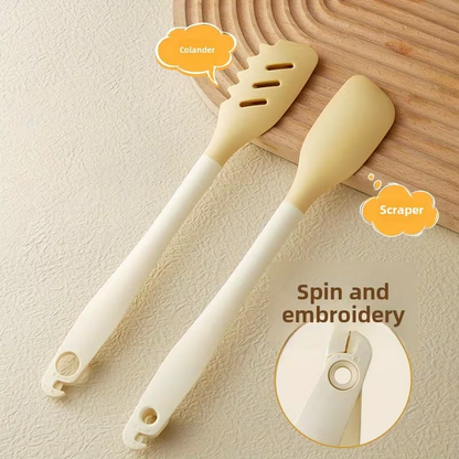 Silicone clips, detachable kitchen grill tongs, steak flipping tongs