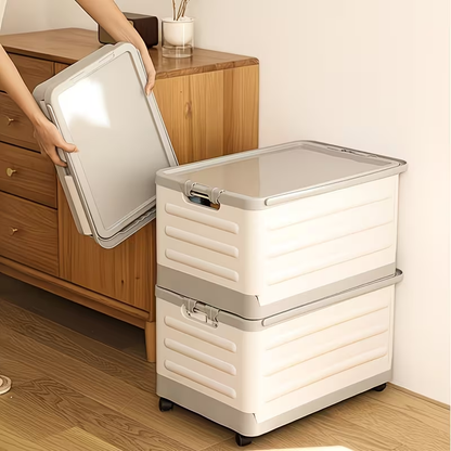 Modern space-saving storage boxes