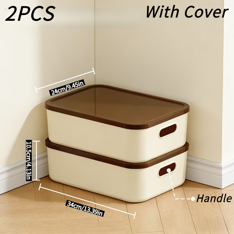 Four-piece storage box set – a simple and multifunctional storage solution
