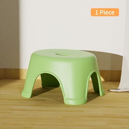 Thickened, stackable, sturdy and durable stylish non-slip footstool