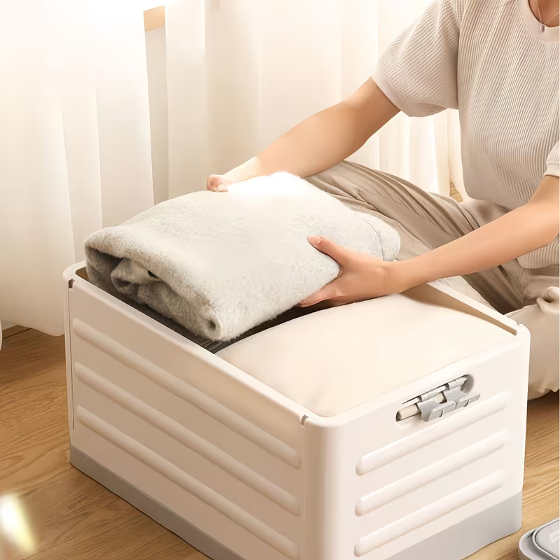 Modern space-saving storage boxes